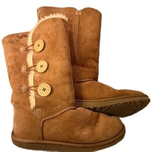 UGG Bailey Button Chestnut Boots